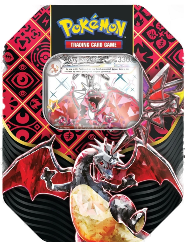 Pokemon Scarlet & Violet Paldean Fates Tin Set of Three