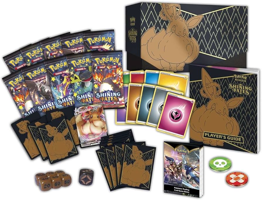 Pokemon Sword and Shield Shining Fates Elite Trainer Box