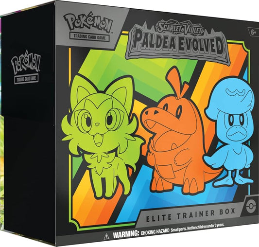 Pokemon SV Paldea evolved Elite Trainer Box