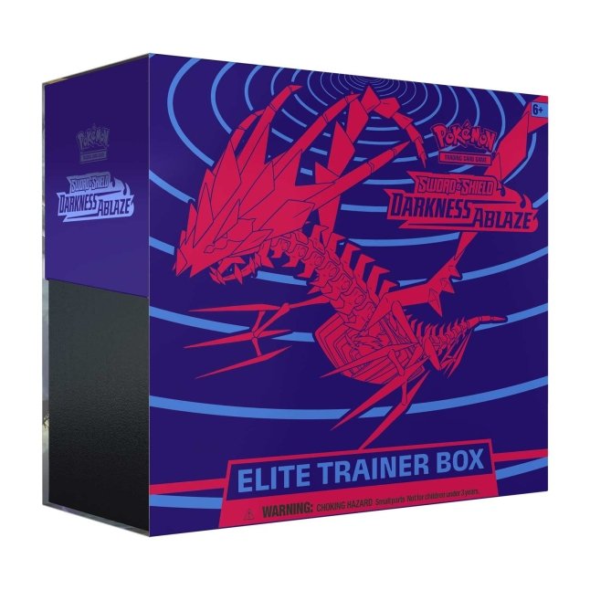 Pokemon Sword and Shield Darkness Ablaze Elite Trainer Box