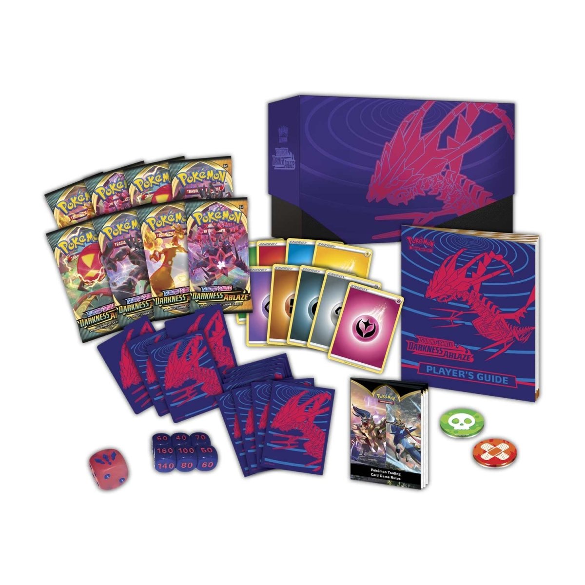 Pokemon Sword and Shield Darkness Ablaze Elite Trainer Box