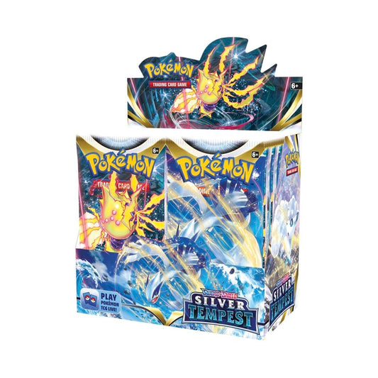 Pokemon Sword & Shield Silver Tempest Booster Box