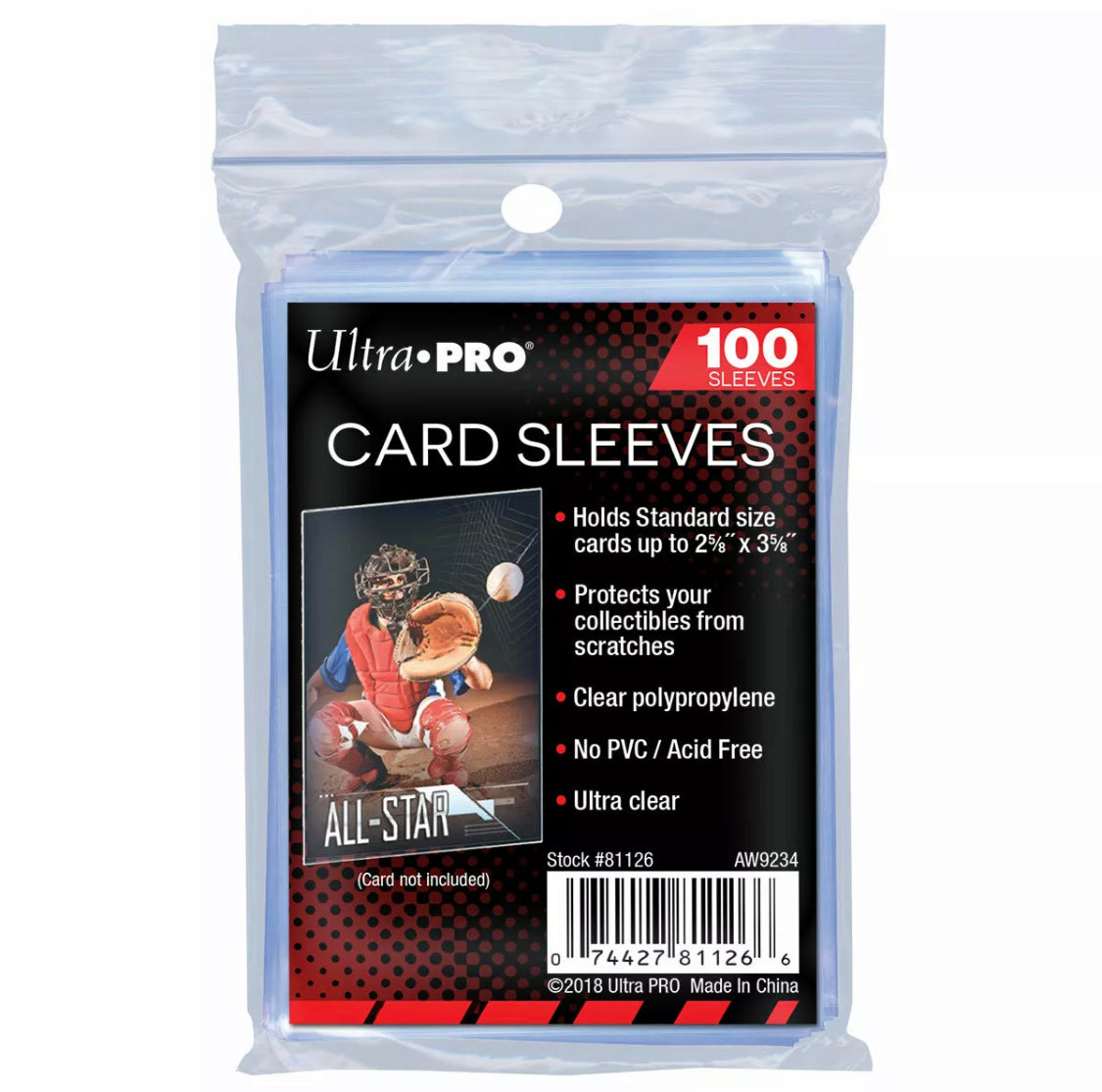 Ultra Pro Penny Clear Sleeves 100 Count