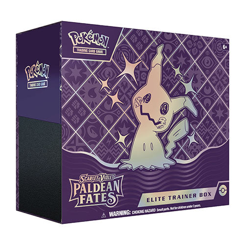 Pokemon Scarlet Violet Paldean Fates Elite Trainer Box